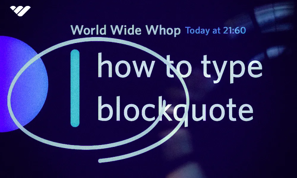 How to blockquote text in Discord