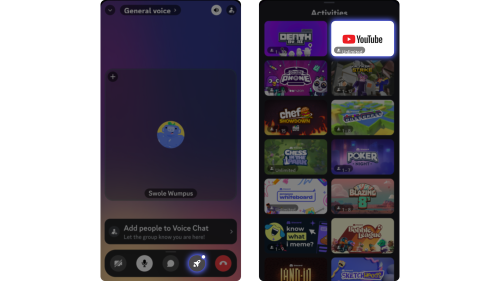 How to watch YouTube on Discord