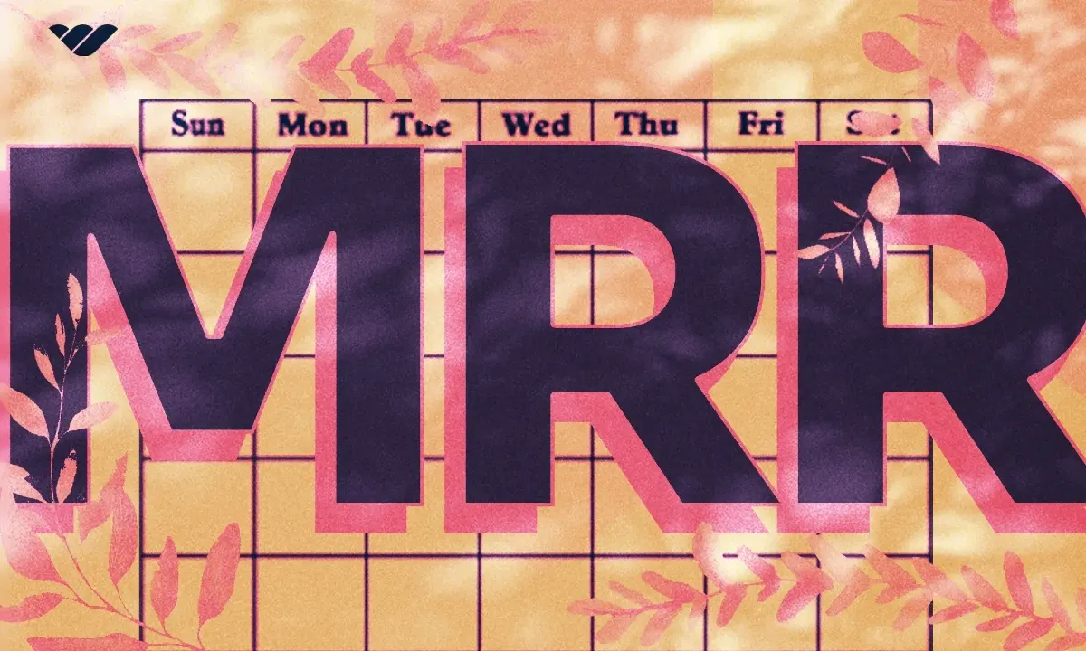 Monthly Recurring Revenue (MRR) illustration