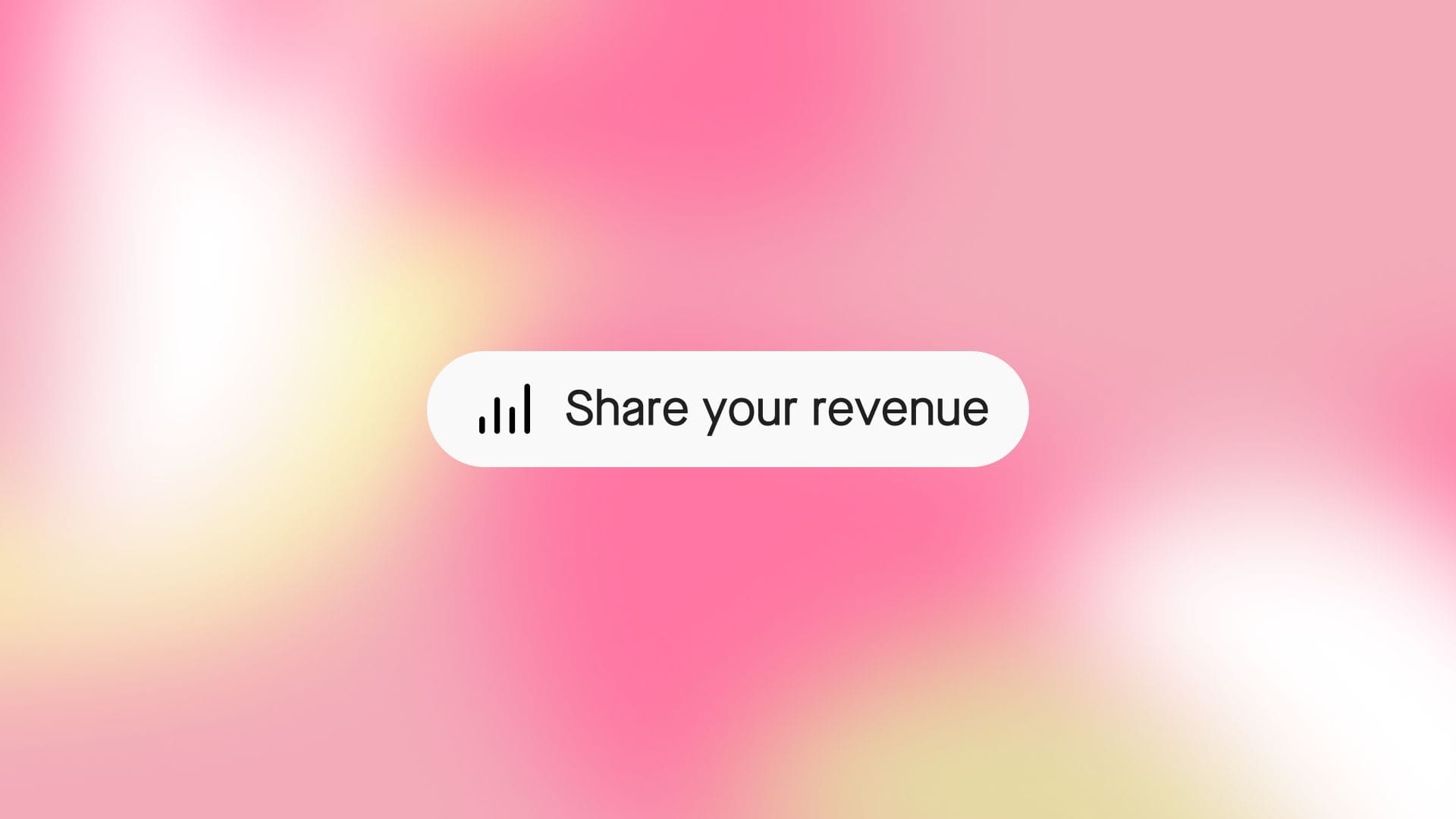 Share your revenue illustration with colorful background