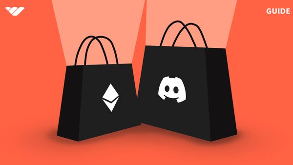 Discord Rewards shopping bags illustration