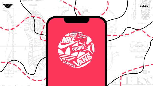 do sneaker bots really work banner with image of a cellphone and popular sneaker brands