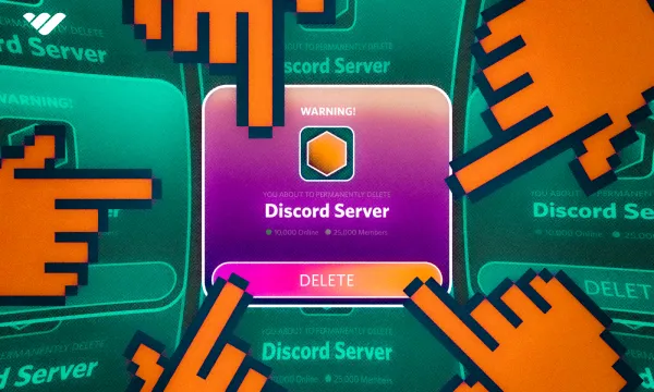 delete a discord server