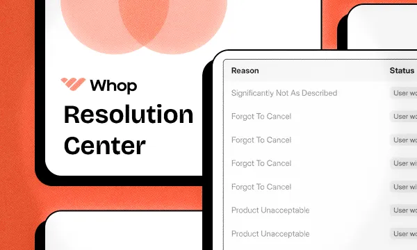 Whop's Resolution Center: Now Featuring Auto-Respond