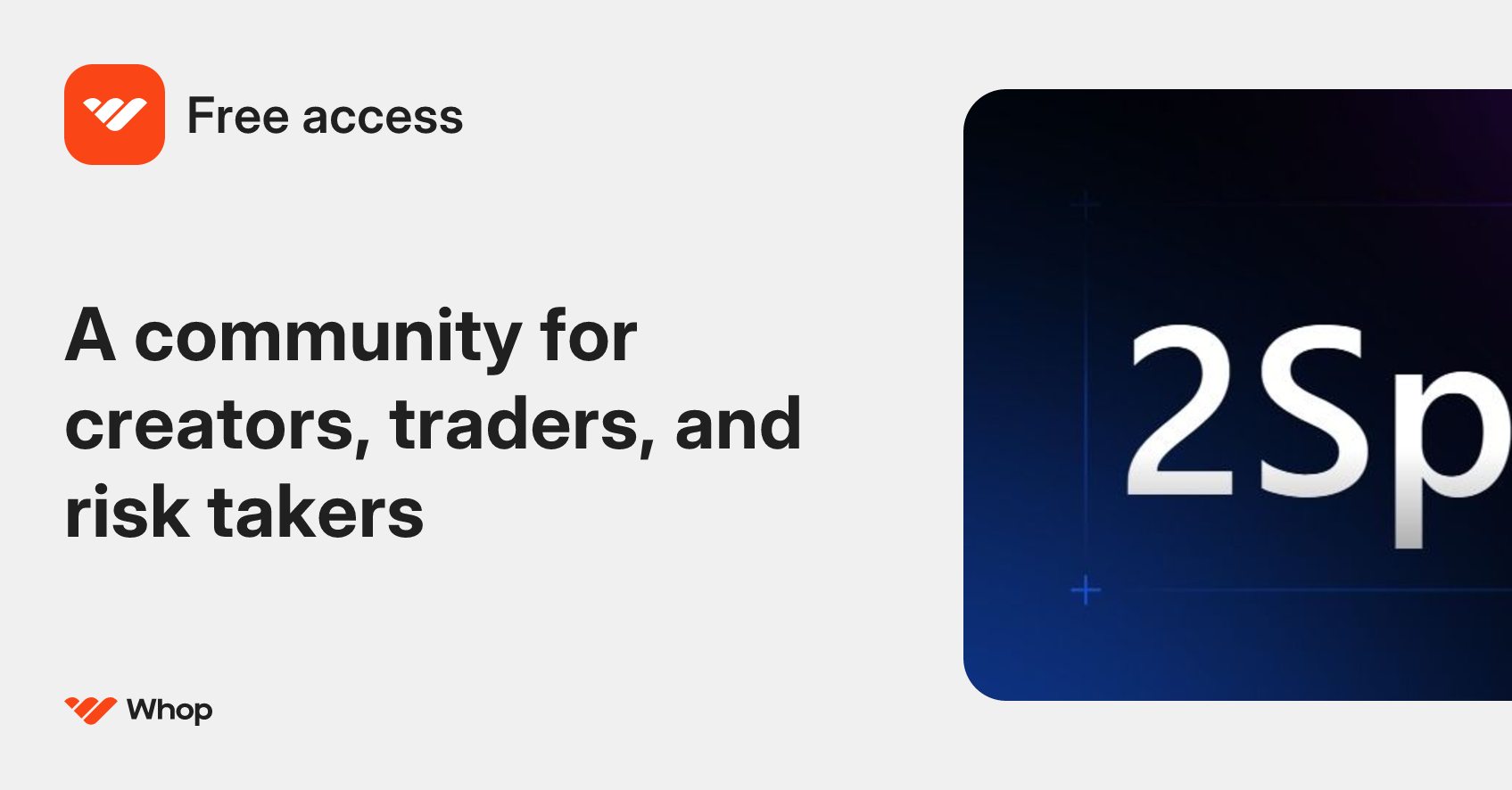 Free access | Whop
