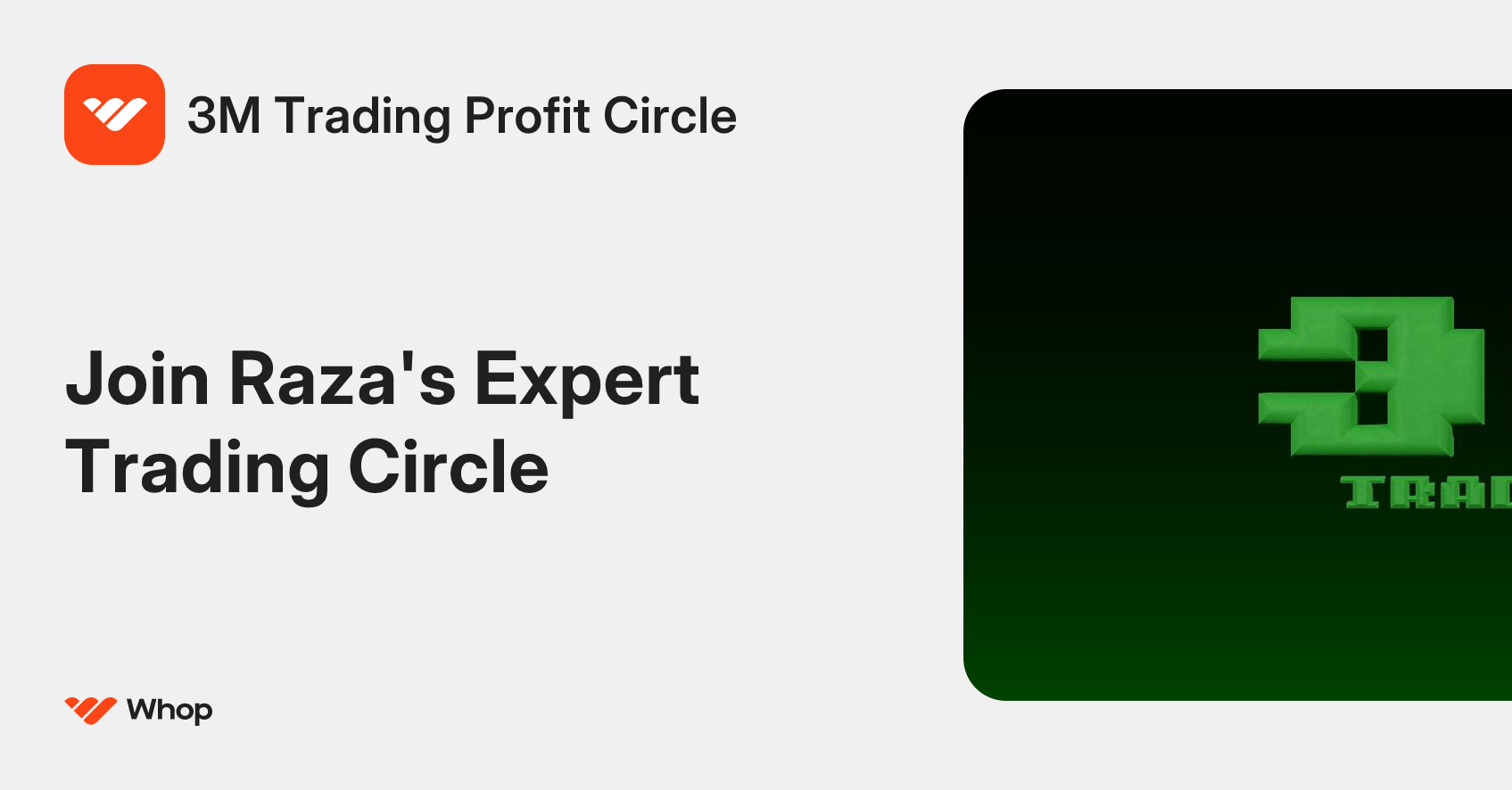 3M Trading Profit Circle | Whop