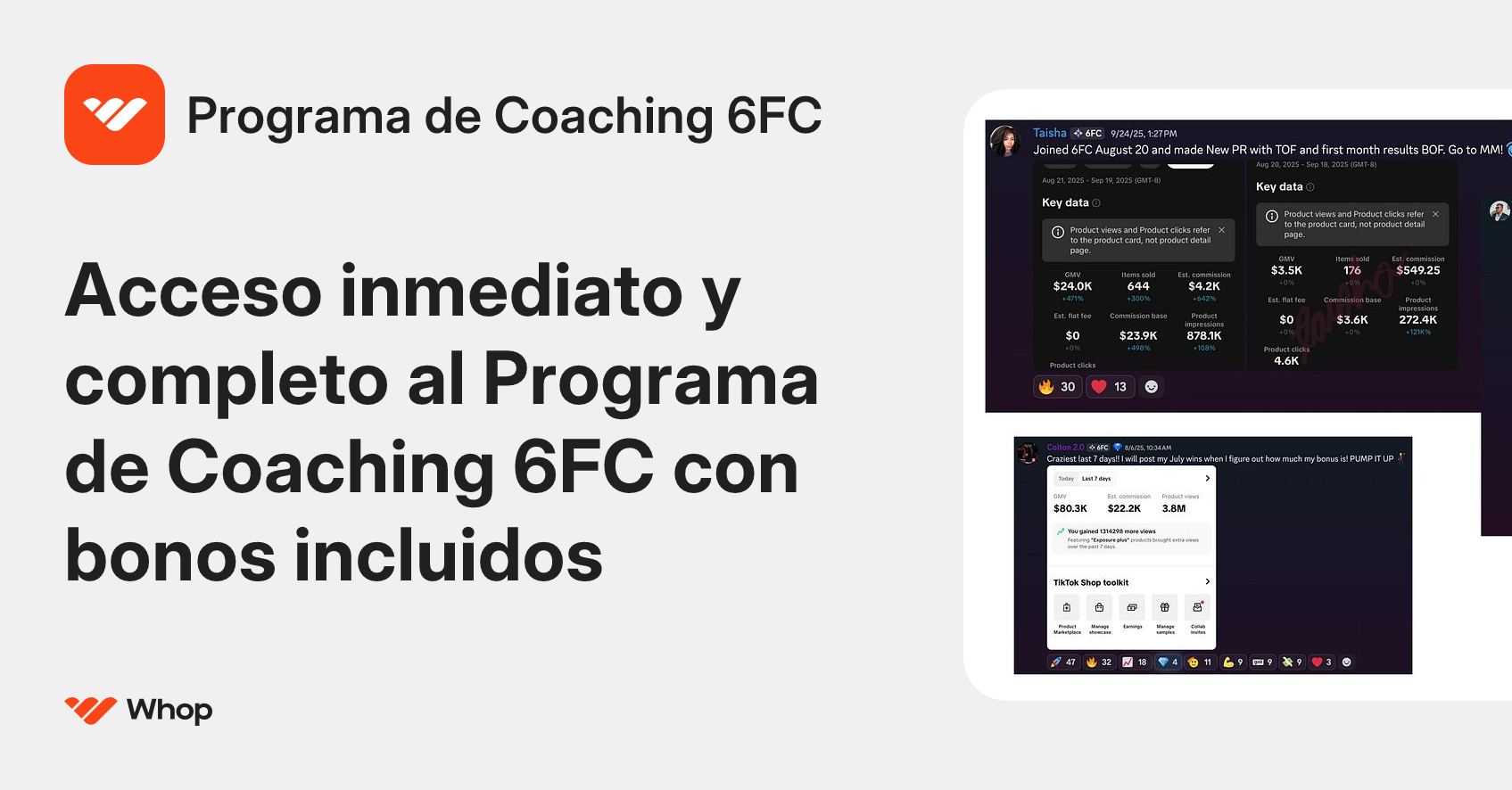 Programa de Coaching 6FC | Whop