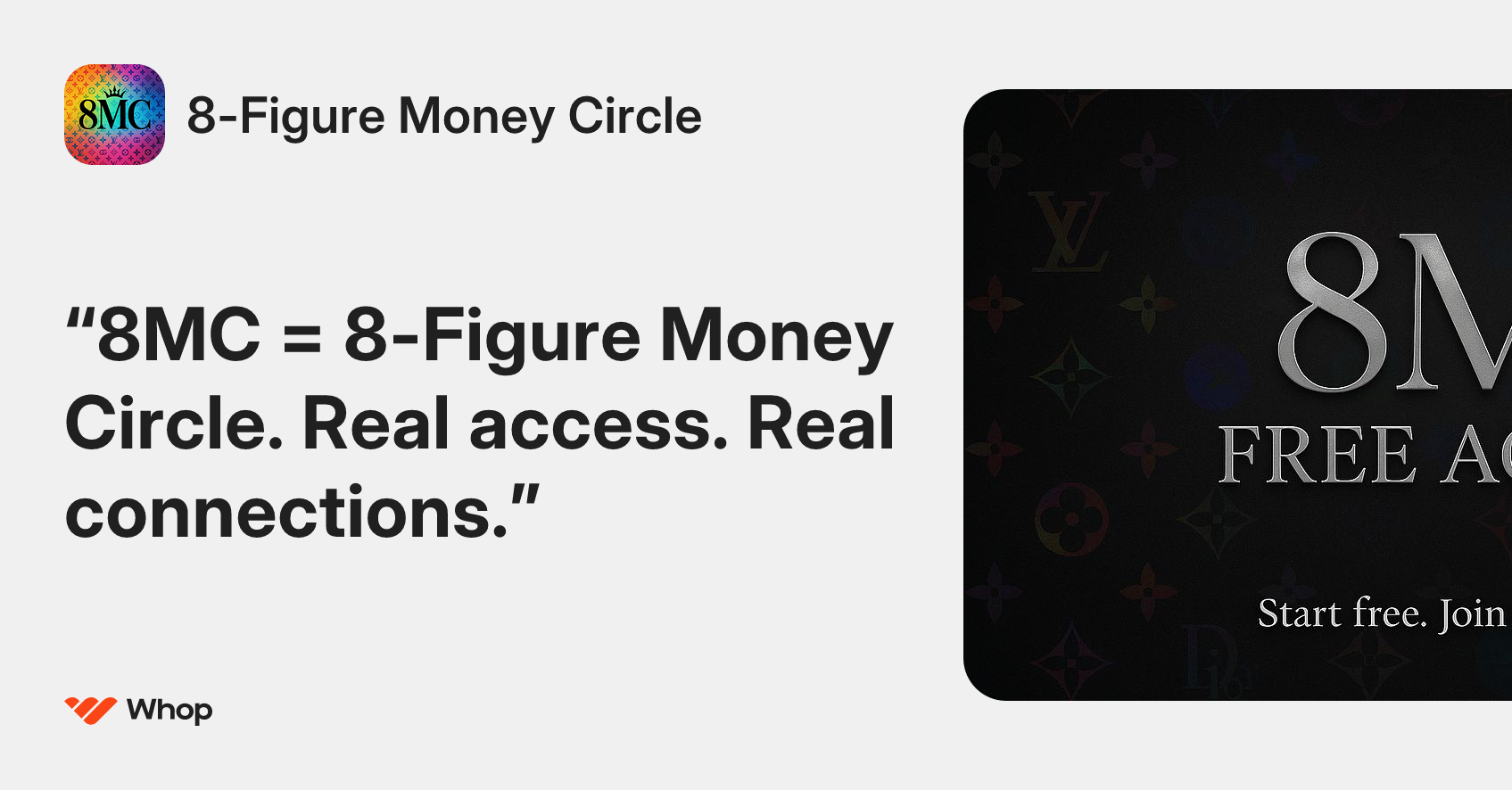 8-Figure Money Circle | Whop
