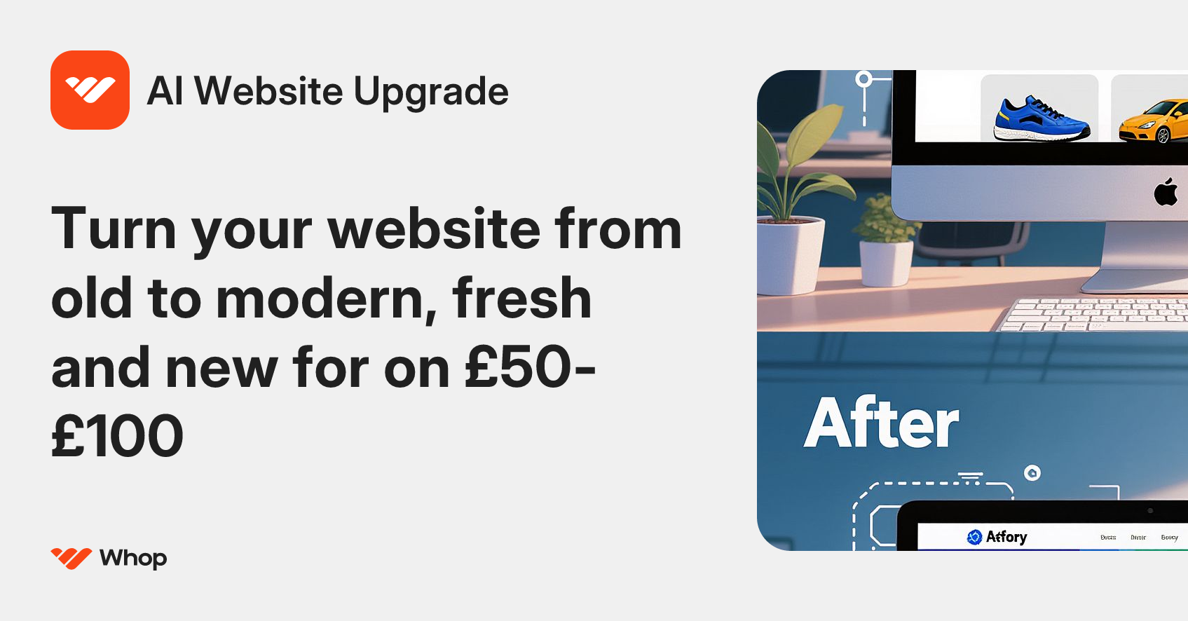 AI Website Upgrade | Whop