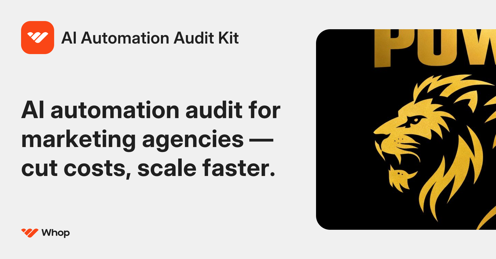 AI Automation Audit Kit | Whop