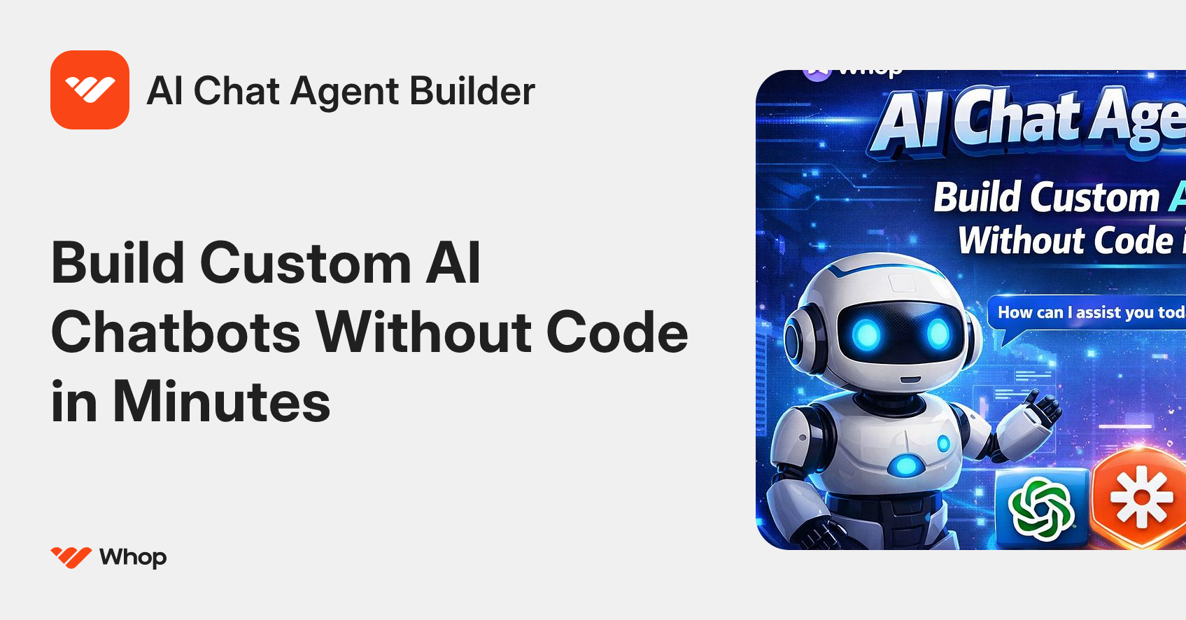 AI Chat Agent Builder | Whop