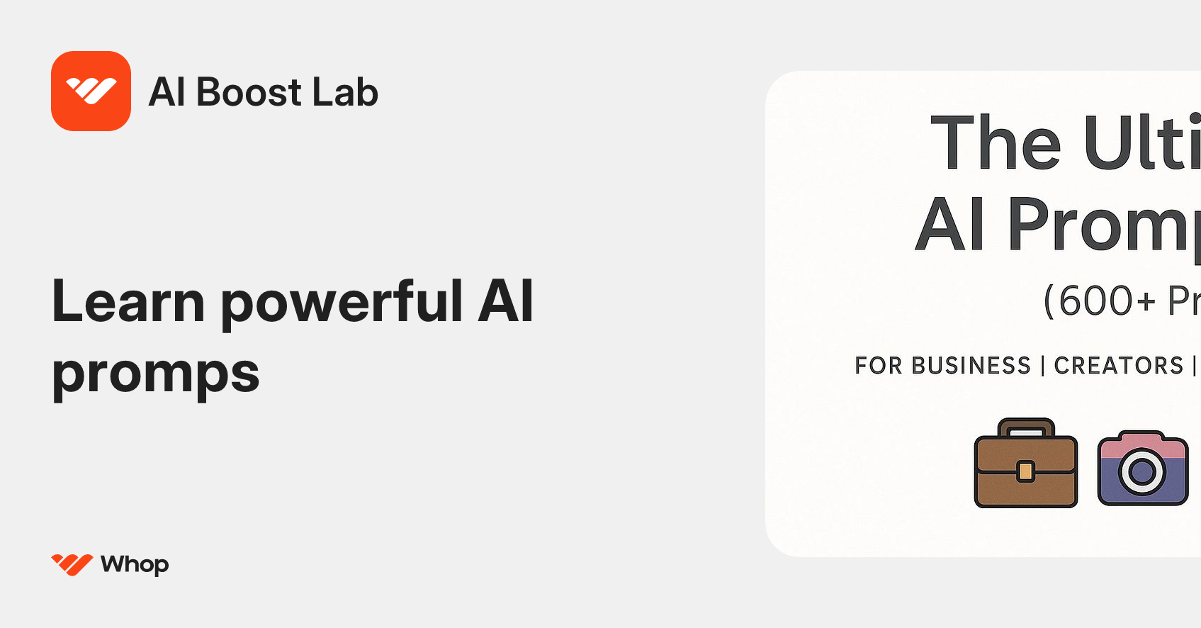 AI Boost Lab | Whop