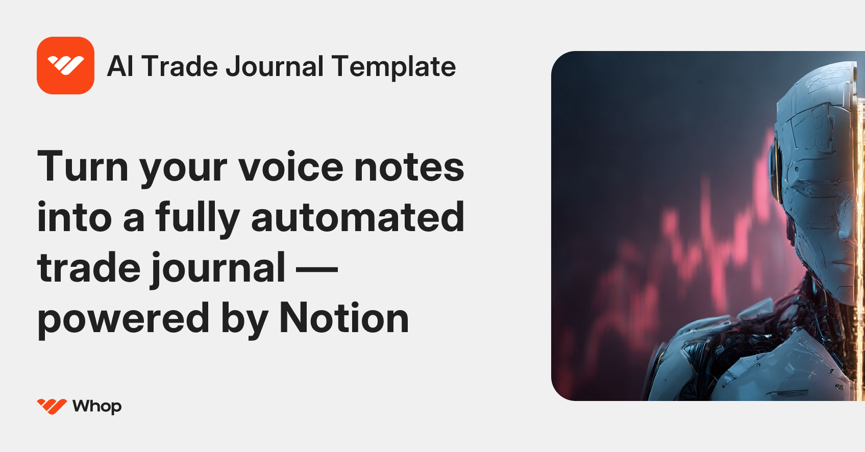 AI Trade Journal Template | Whop