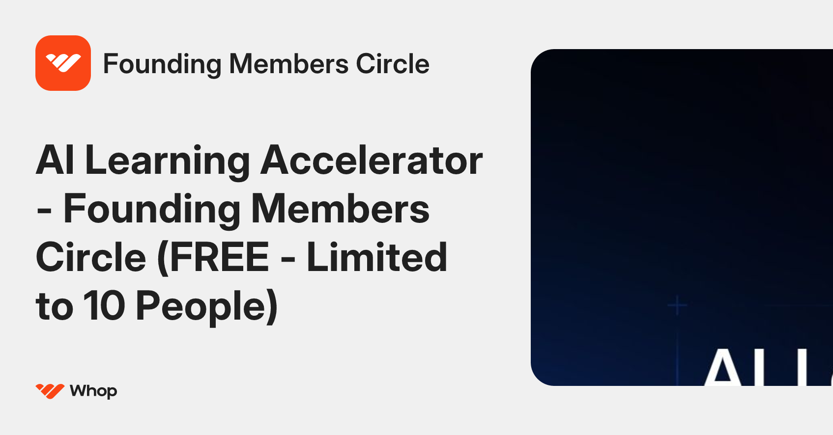 Founding Members Circle | Whop