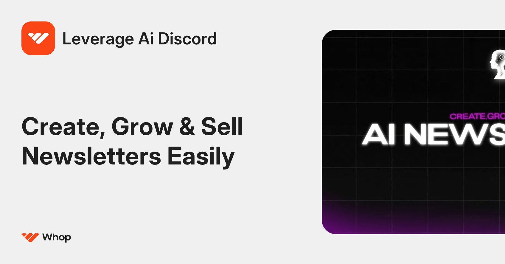 Leverage Ai Discord | Whop