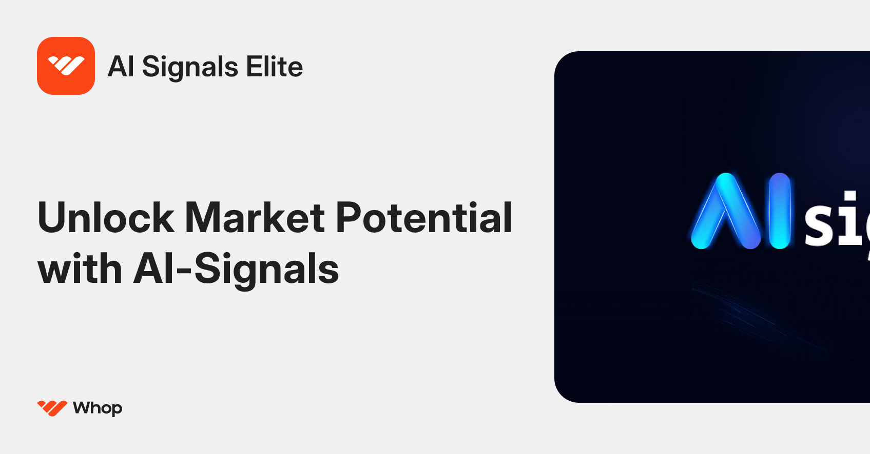 AI Signals Elite | Whop