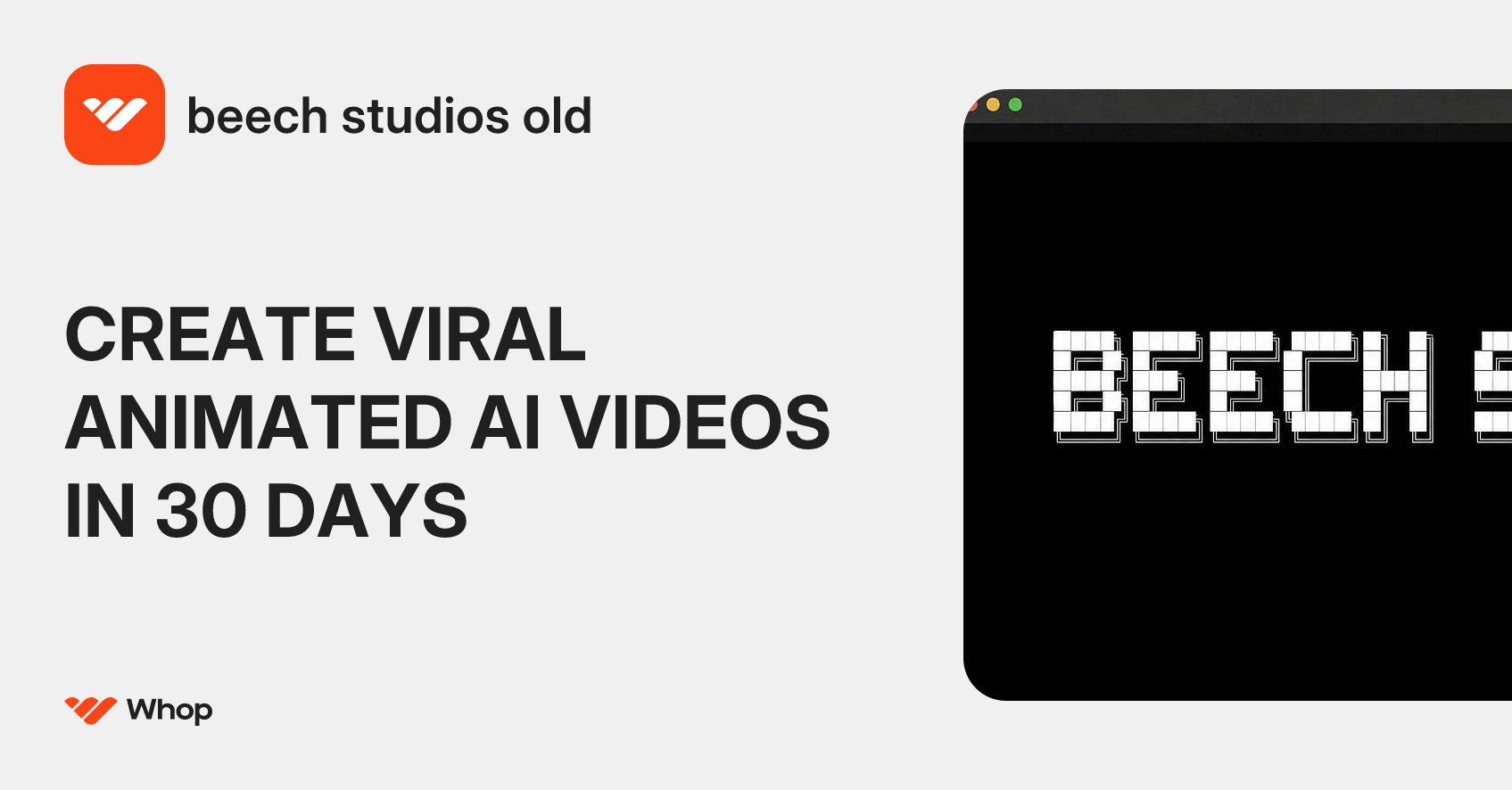 AI Video Labs V2 | Whop