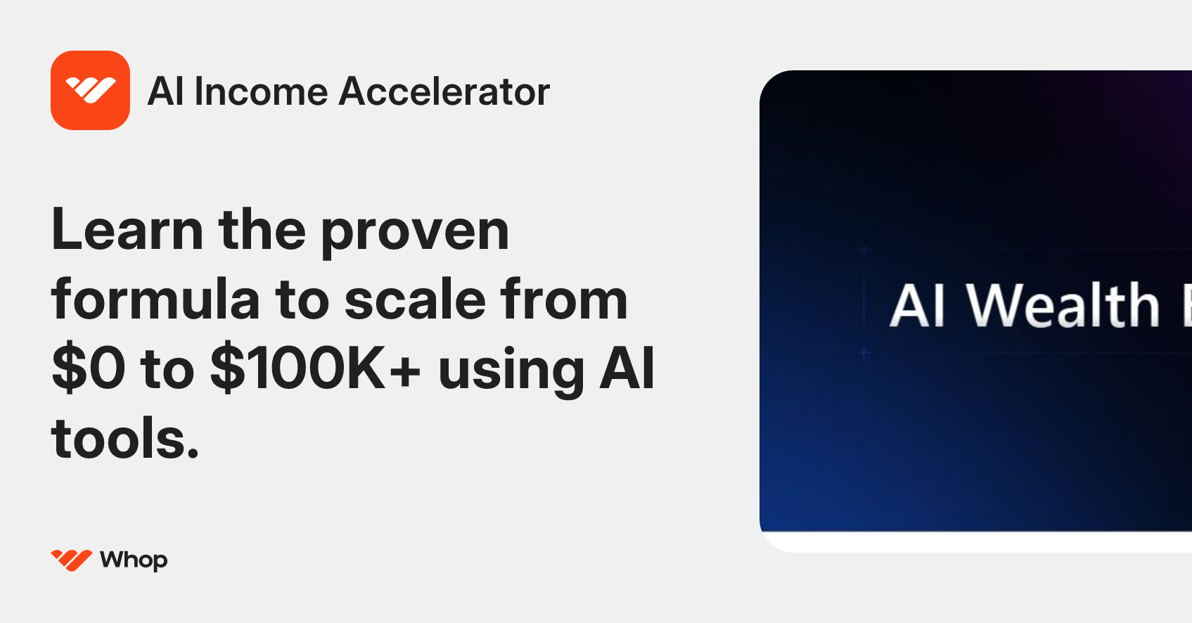 AI Income Accelerator | Whop