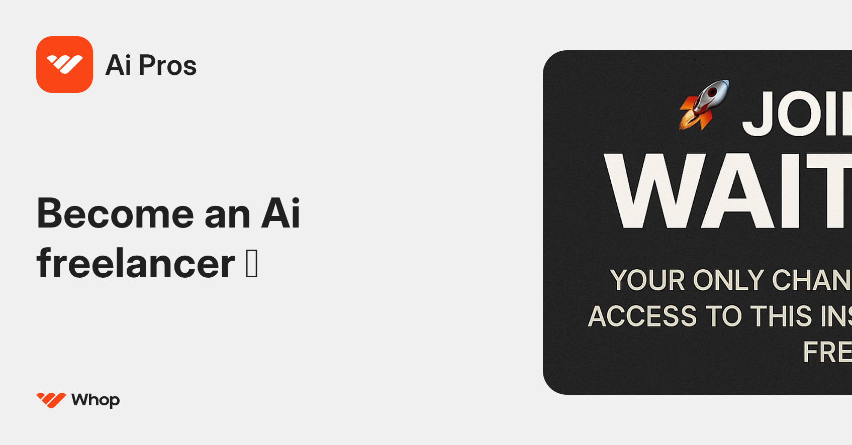 Ai Pros | Whop