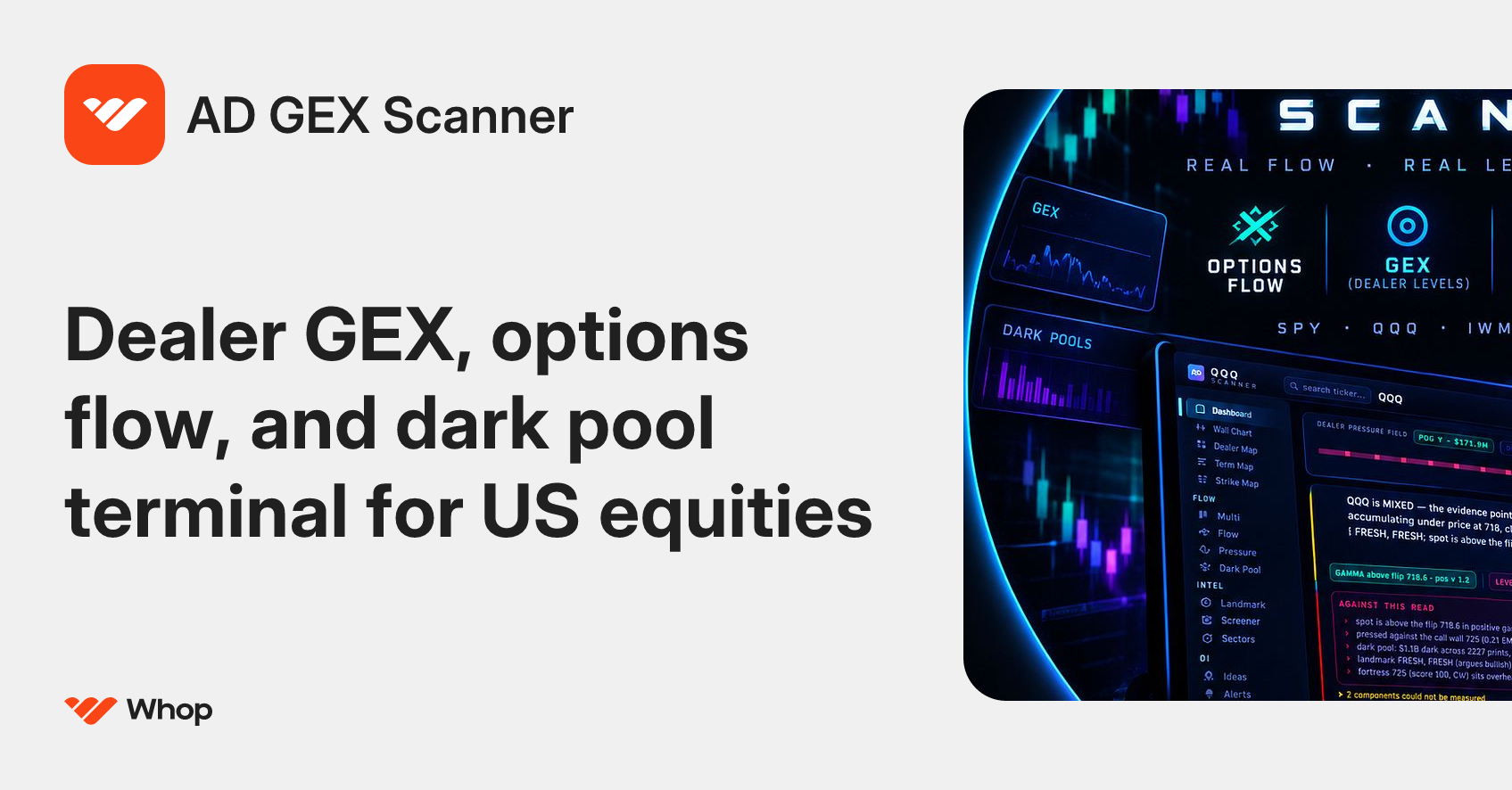 AD GEX Scanner | Whop