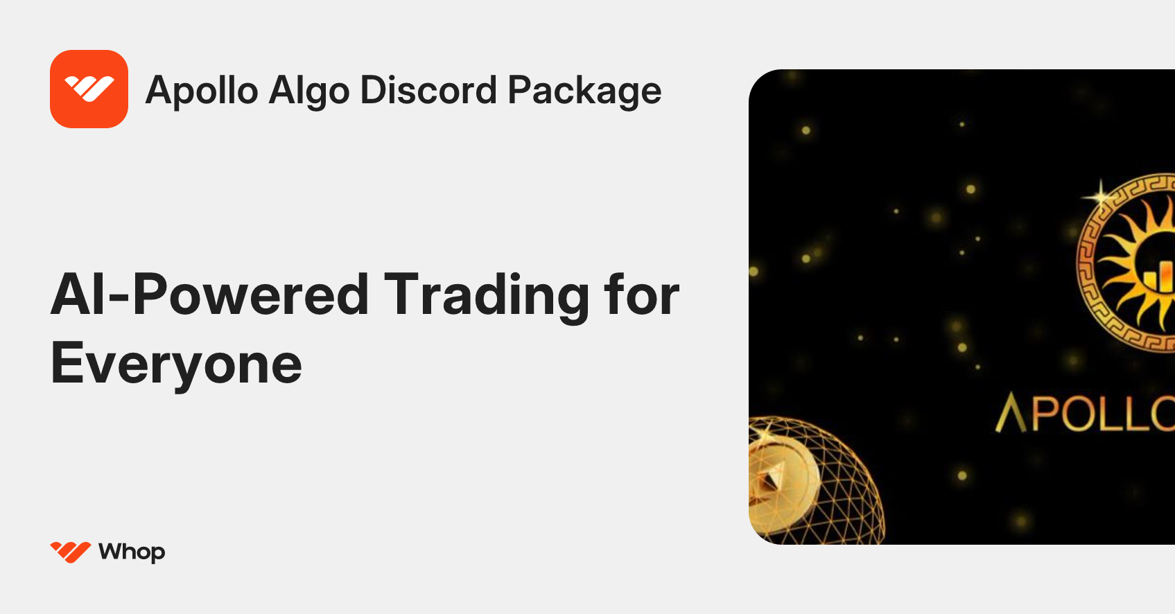 Apollo Algo Discord Package | Whop