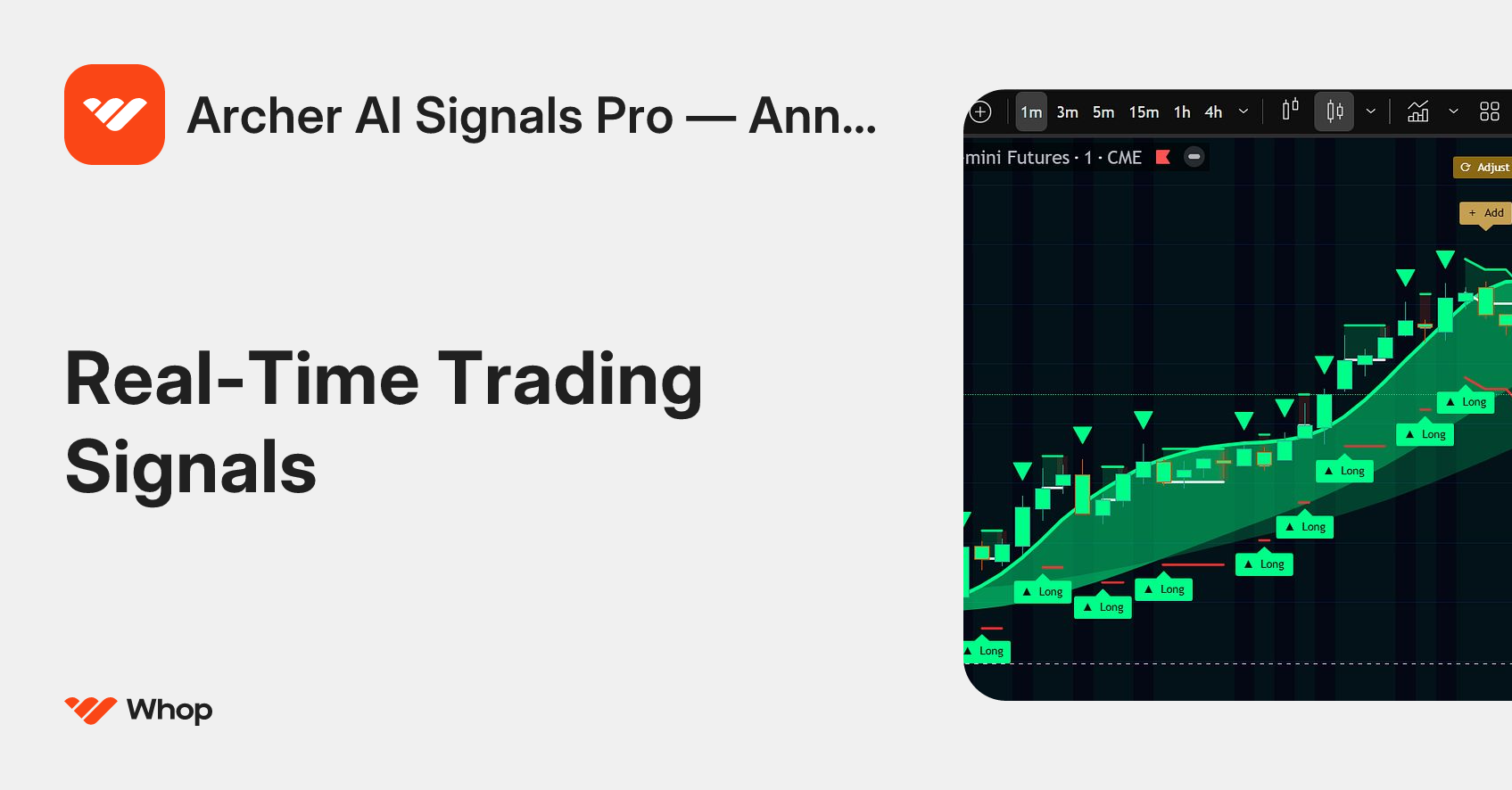 Archer AI Signals Pro — Annual | Whop