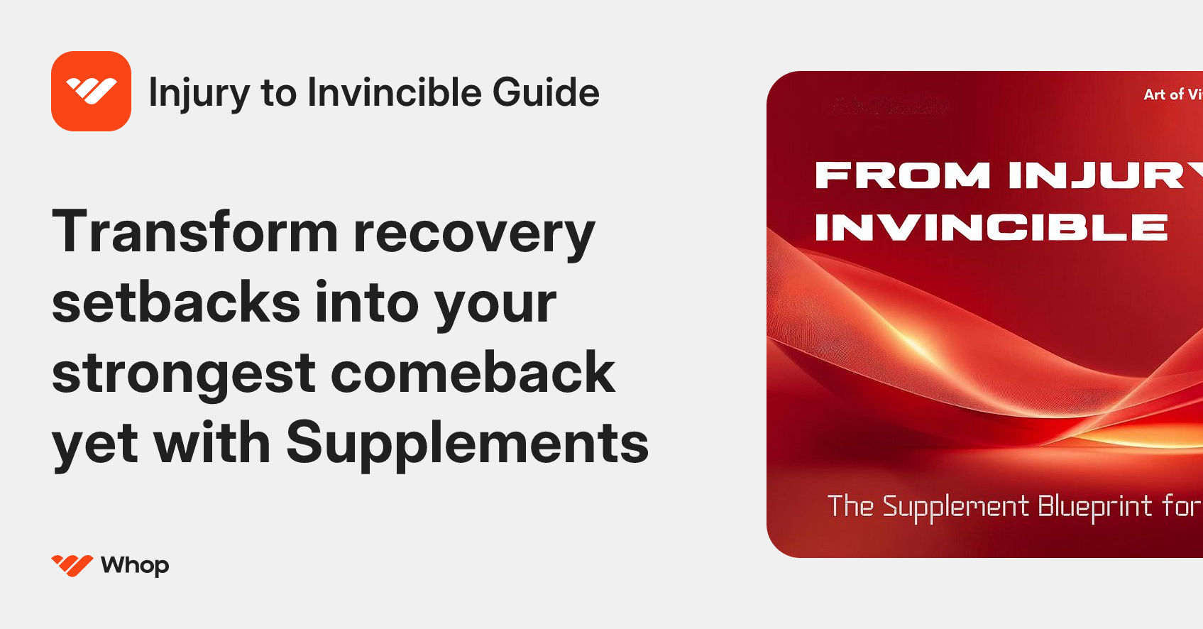 Injury to Invincible Guide | Whop
