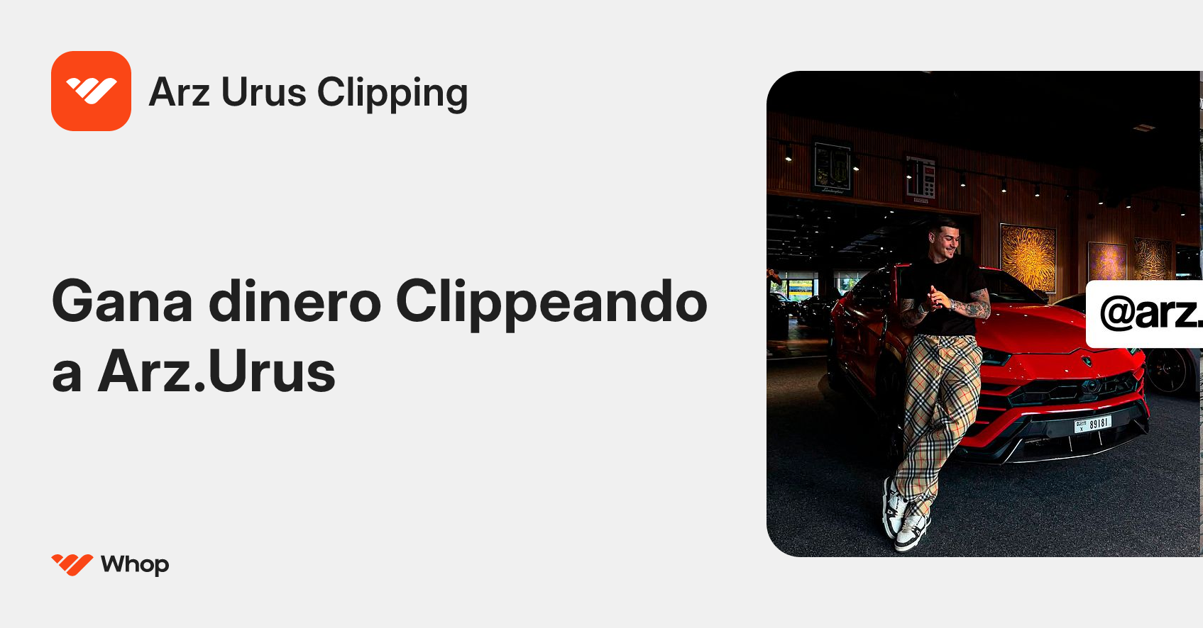 Arz Urus clipping | Whop