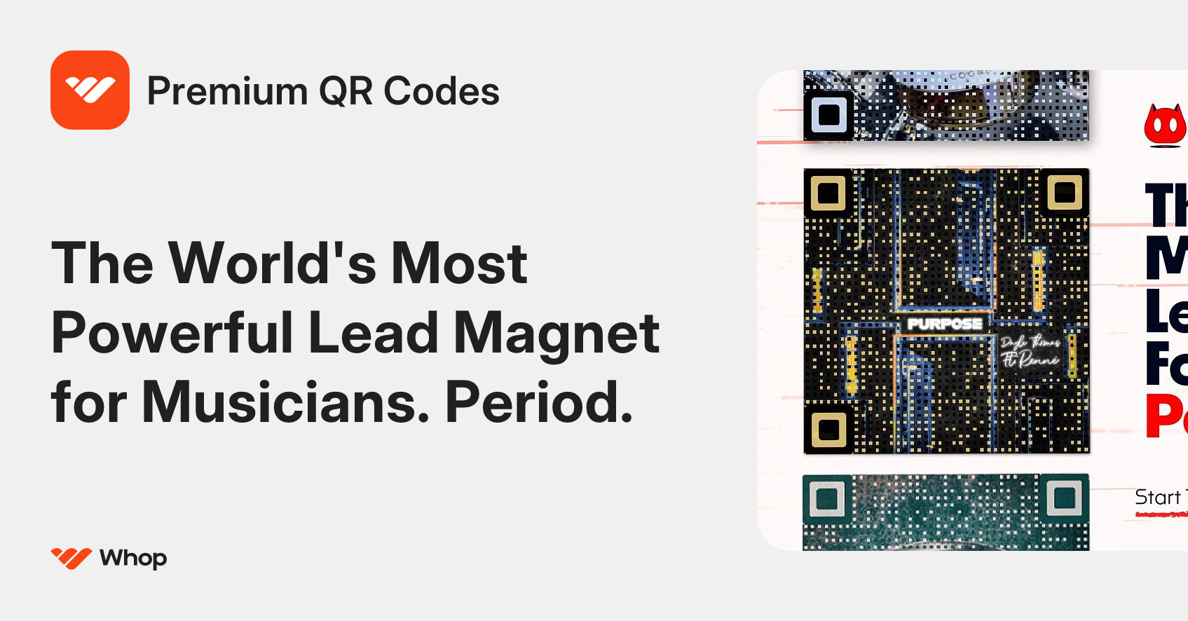 Premium QR Codes | Whop