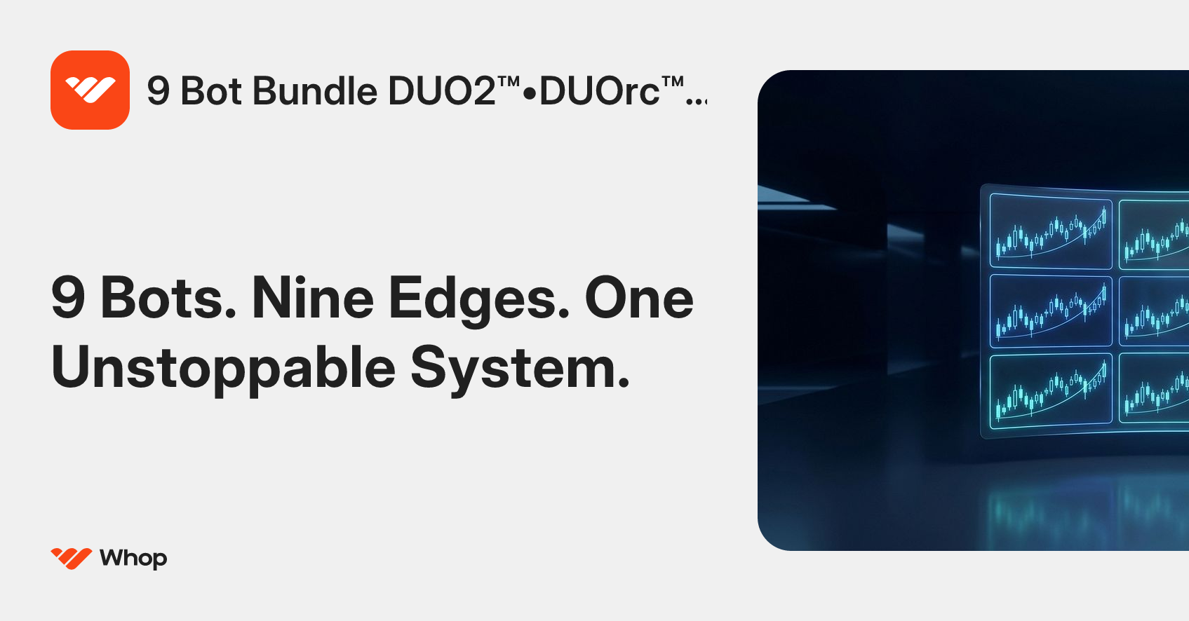 8 Bot Bundle DUO2™ • DUOrc™ • ORBO2™ • ORBOib™ • ADAM™ • EVE™ • MICH ...