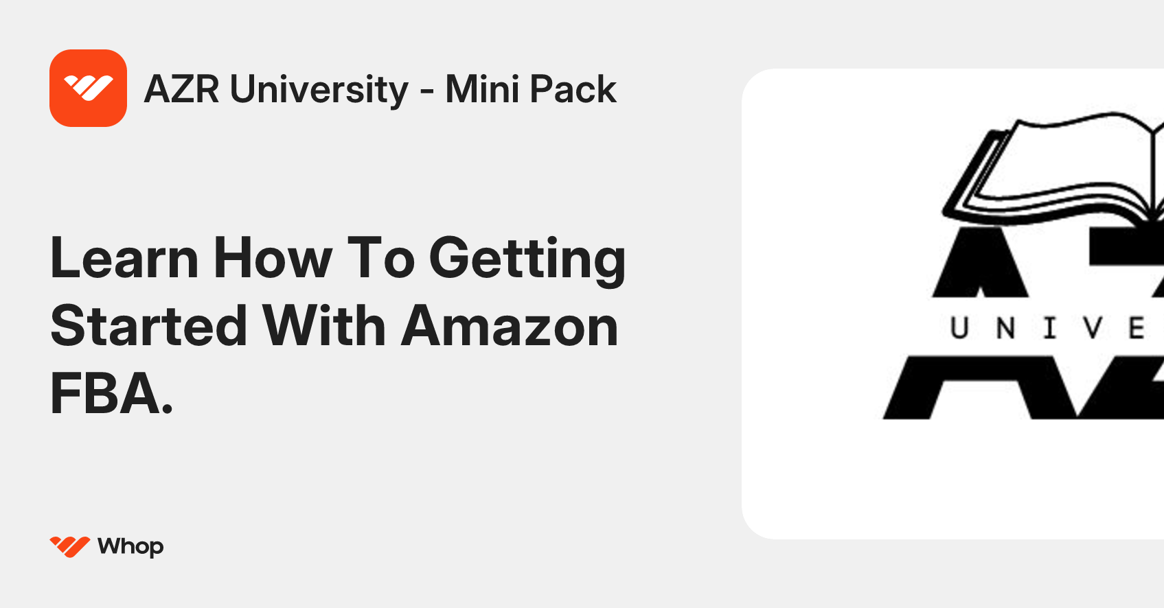 AZR University - Mini Pack | Whop