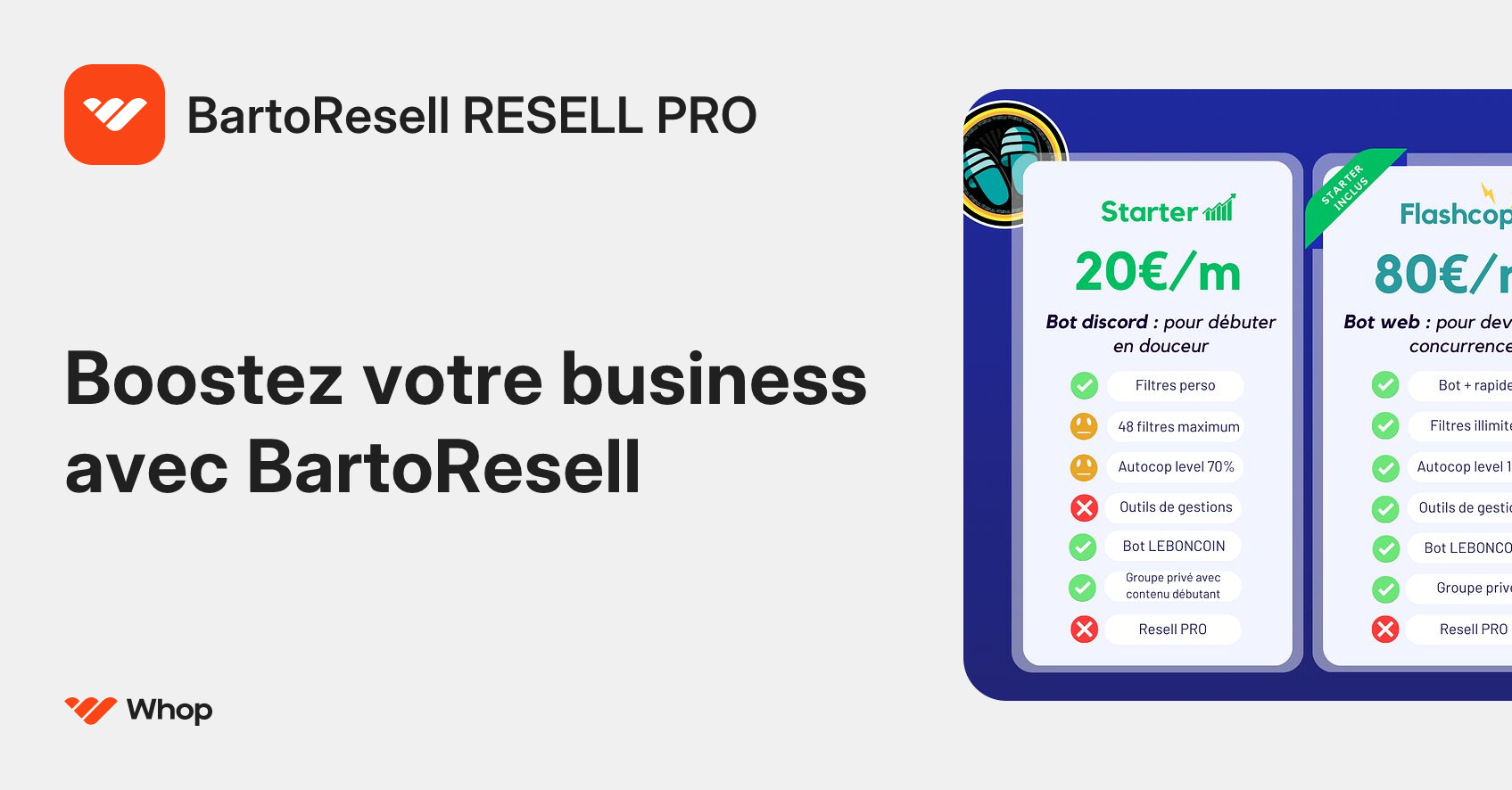 BartoResell RESELL PRO | Whop