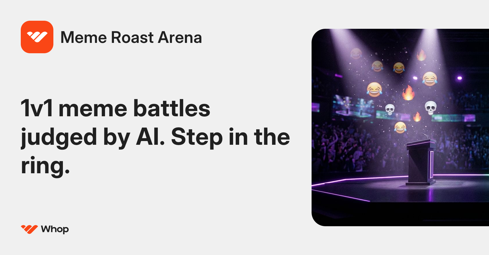 Meme Roast Arena | Whop