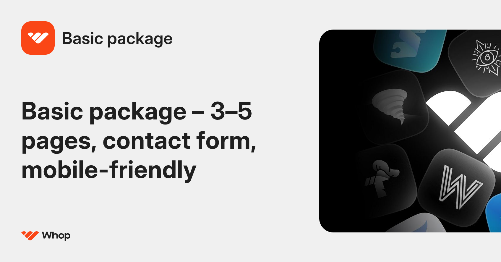 Basic package | Whop