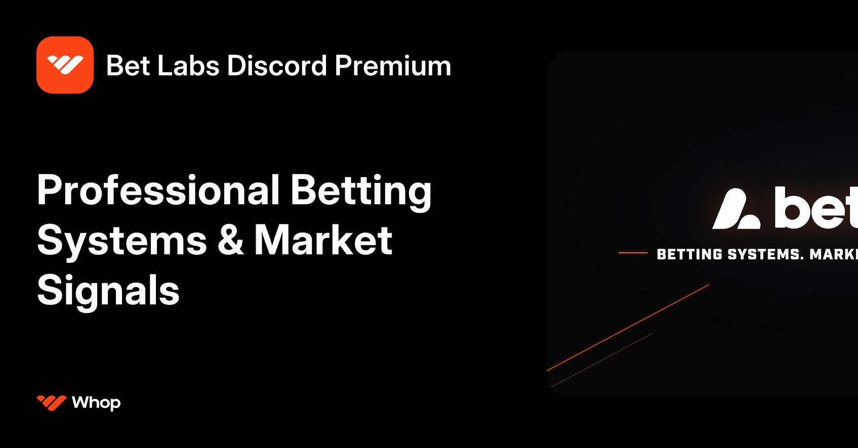 Bet Labs Discord Premium | Whop