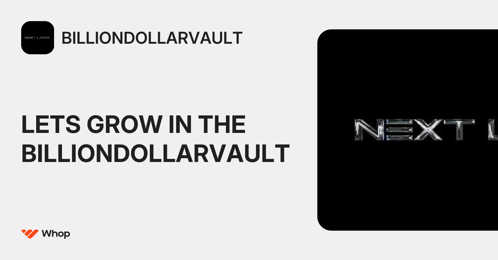BILLIONDOLLARVAULT