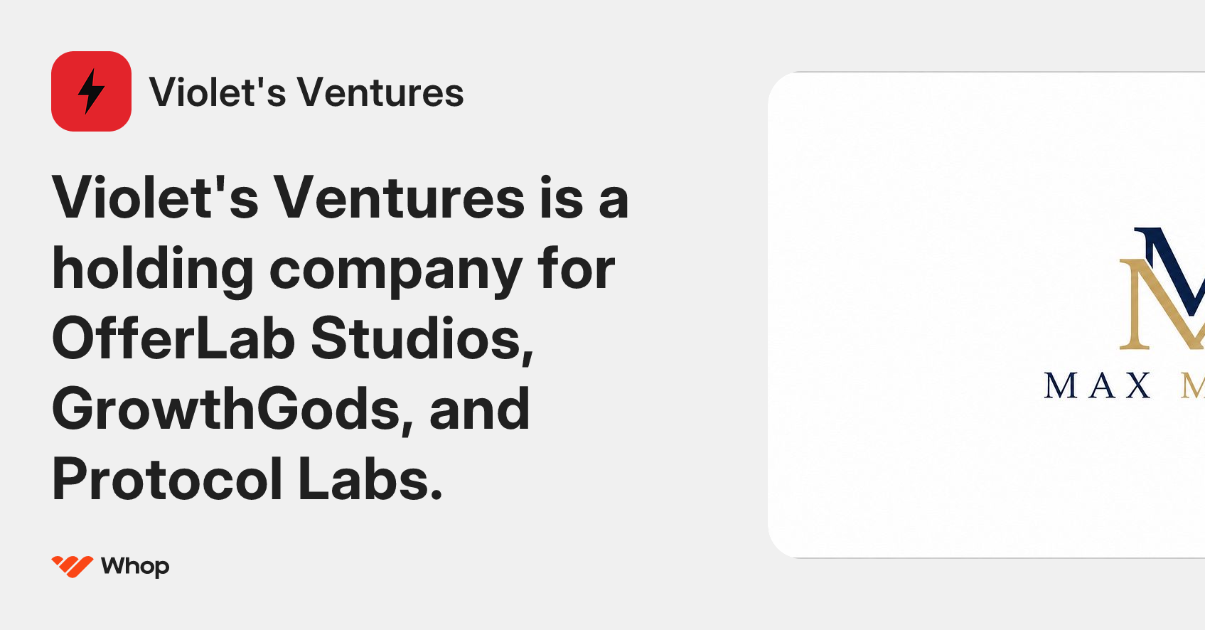 VH Labs | Whop