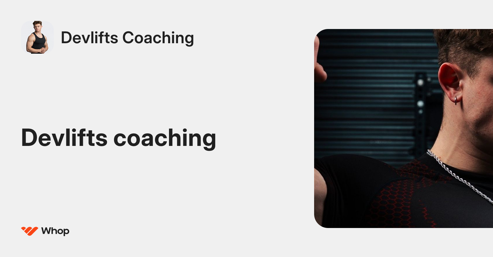 Devlifts Coaching | Whop