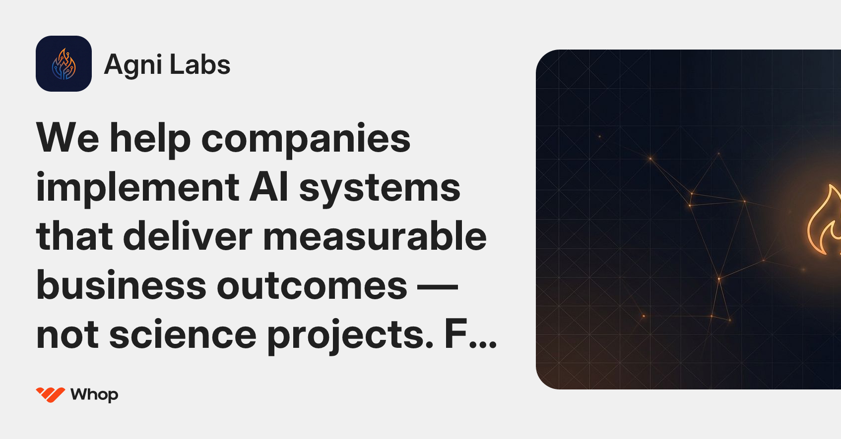 Agni Labs | Whop