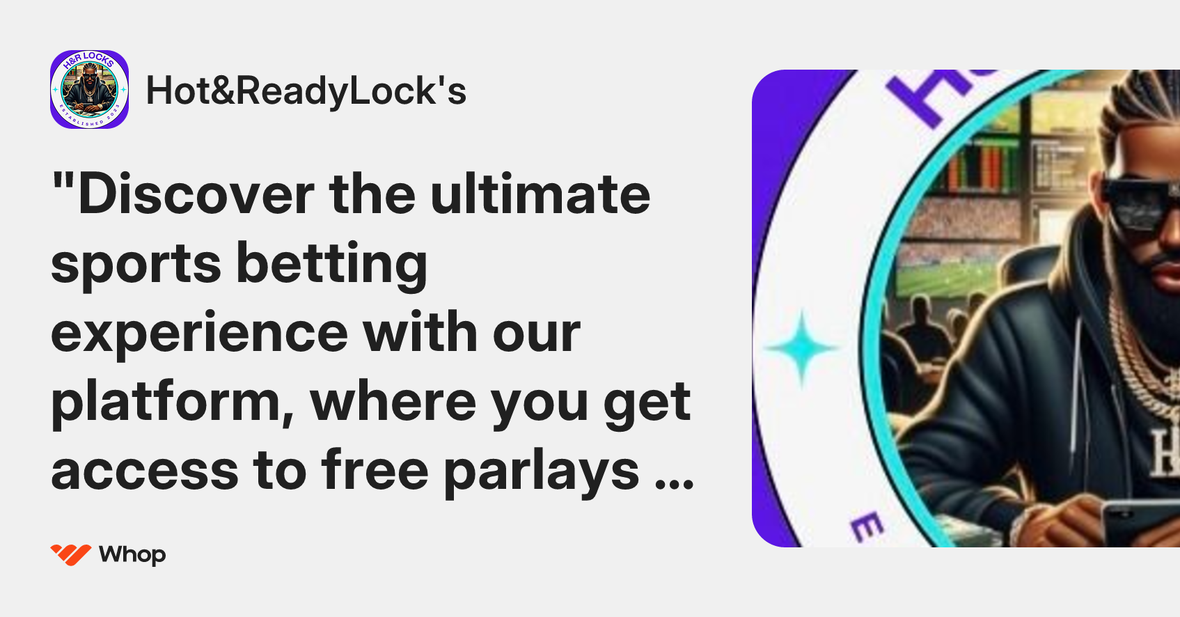 Hot&ReadyLock's | Whop