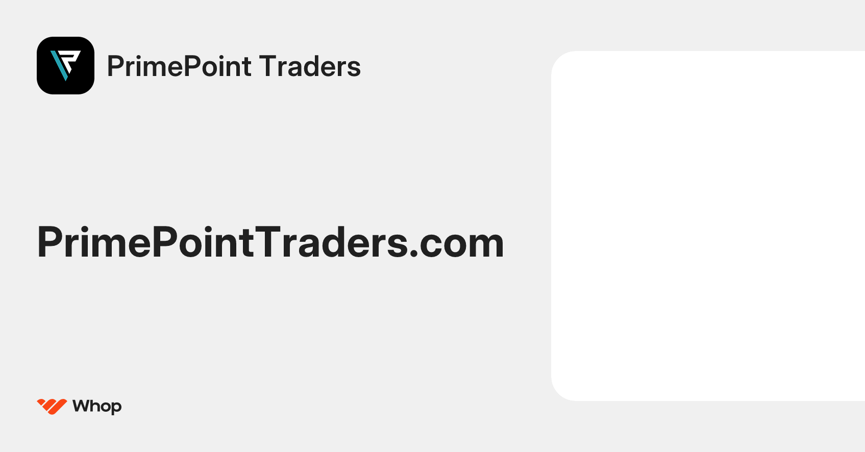 PrimePoint Traders | Whop