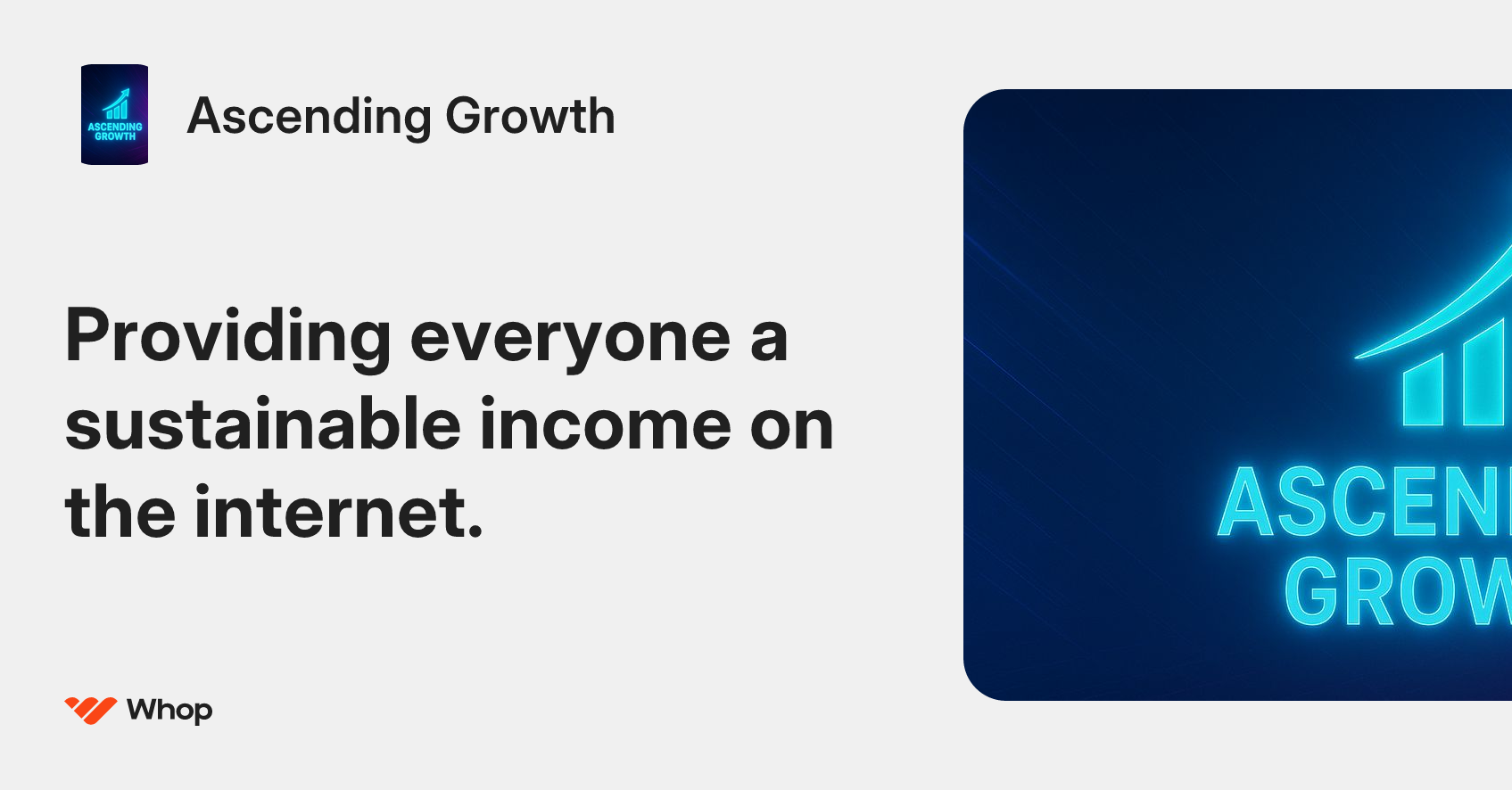 Ascending Growth | Whop