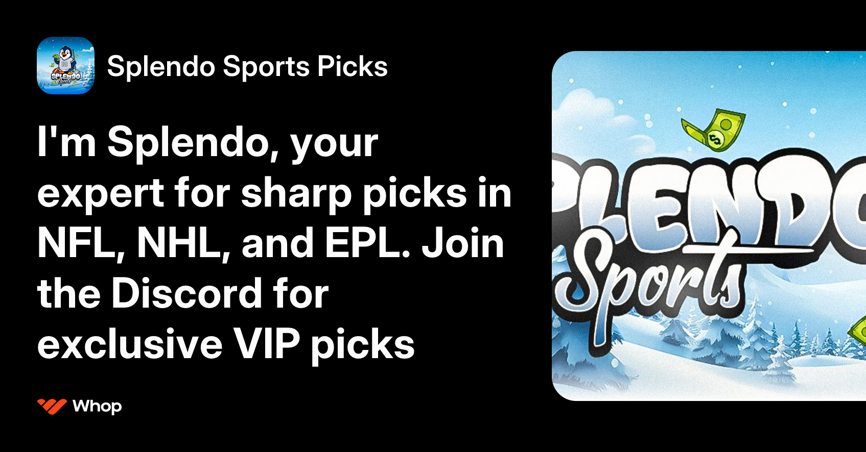 Splendo Sports Picks | Whop