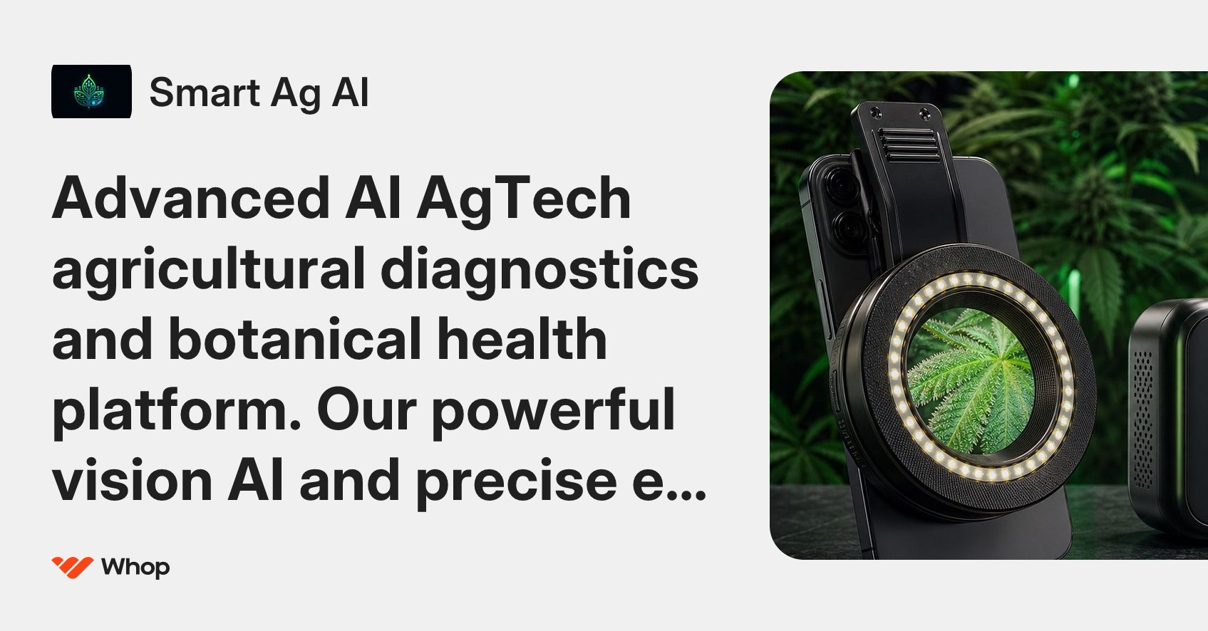 Smart Ag AI | Whop
