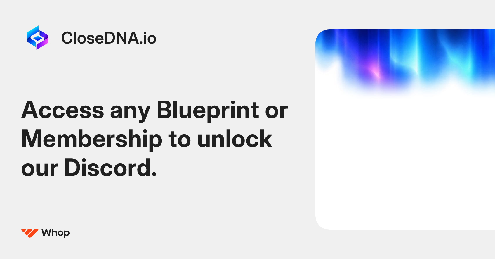 CloseDNA.io | Whop