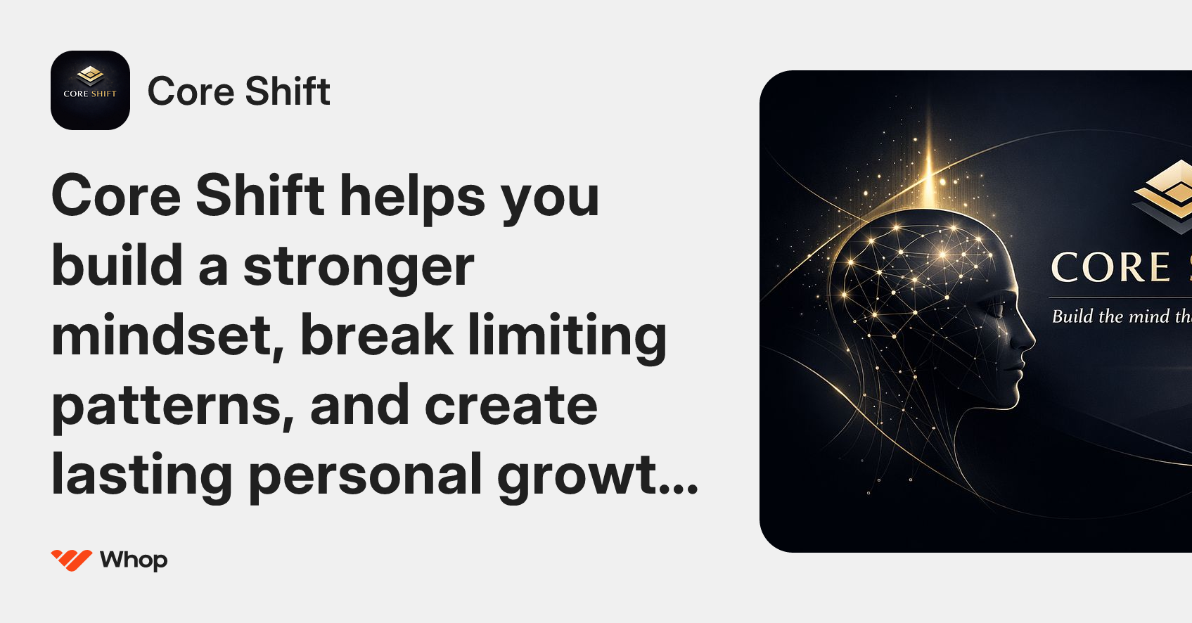 Core Shift | Whop