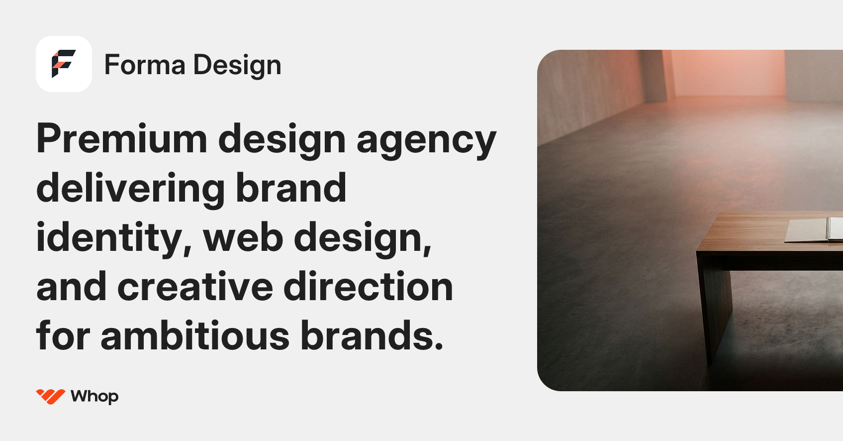 Forma Design | Whop