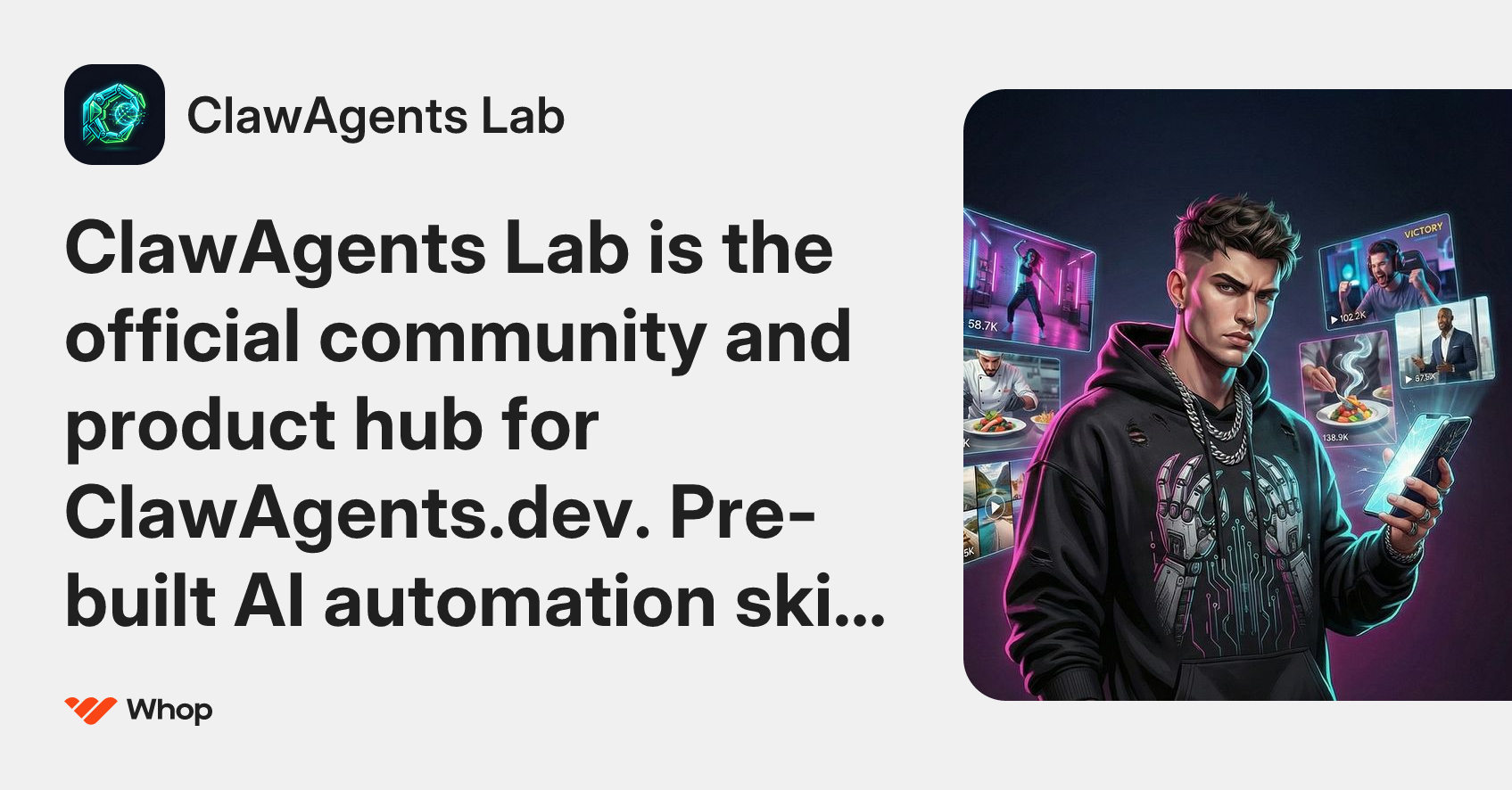 ClawAgents Lab | Whop