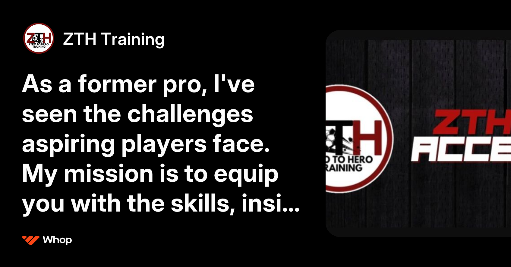 ZTH Training | Whop