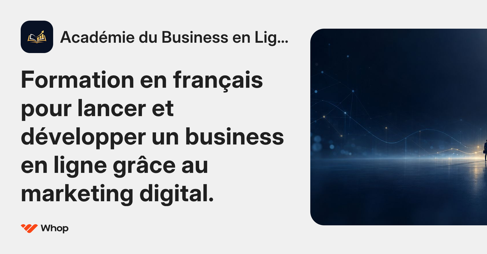 Académie du Business en Ligne | Whop